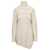 Jil Sander Cream White Two-Piece Sweater With High-Neck In Wool Woman WHITE