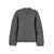 Ganni 'Bubble' Grey Crewneck Sweater In Wool Blend Woman GREY