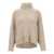 Brunello Cucinelli Brunello Cucinelli 'Monile' Half Zip Sweater Beige