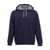 Brunello Cucinelli Brunello Cucinelli Cotton Blend Hoodie BLUE