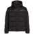 Tommy Hilfiger Tommy Hilfiger Mix Down Hooded Puffer Jacket Clothing Black