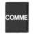 Comme des Garçons Comme Des Garçons Huge Cdg Logo Wallet Unisex Black