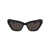 Saint Laurent Saint Laurent Eyewear Sunglasses 001 BLACK BLACK BLACK