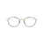 Thom Browne Thom Browne Optical 02 WHITE GOLD - NAVY W/ CLEAR