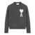 AMI Paris AMI Paris De Coeur Crew-Neck Jumper Grey