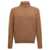 Zanone Turtle-Neck Sweater Brown