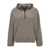 Brunello Cucinelli 'Monile' hooded sweater Gray