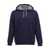 Brunello Cucinelli Cotton blend hoodie Blue