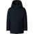 Save the Duck Hooded Coat BLACK