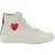 COMME DES GARÇONS PLAY X CONVERSE Comme des Garcons Play x Converse Sneakers WHITE