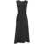 Baum und Pferdgarten Midi dress with fringe detail 'Atina' Black