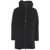 Herno Midi teddy coat Black