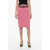 Karl Lagerfeld Bouclè Fabric Pencil Skirt With Logoed Elastic Band Pink