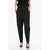 Tory Burch Blanded Mohair Coocon Pants With High Waist Black