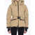 Moncler Grenoble Tolima Long Down Jacket BEIGE