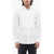 Valentino Garavani Pointed Collar Tuxedo Shirt White