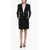 Moschino Boutique Stretchy Dress With Blazer Desing Black