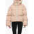 IENKI IENKI Turtleneck Puff Down-Jacket With Cuffs Pink