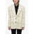 Marni Bespoke Dram Wool Blazer With Check Pattern White