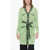 Karl Lagerfeld Bouclè Fabric Cardigan With Logoed Details Green