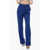 THE ANDAMANE Straight-Fit Pants With Swarovski Application Blue