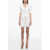 Balmain Knitted Dress With Trompe L'oeil Effect White