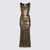 Vivienne Westwood Vivienne Westwood Gold Tone Viscose Maxi Dress Gold