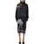 Salvatore Ferragamo Salvatore Ferragamo Spirit Print Midi Dress BLACK PRINT