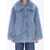 JAKKE Antonia Shaggy Coat BLUE