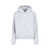 Alexander Wang Alexander Wang Puff Logo Hoodie In Structured Terry GREY