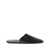 Miu Miu Miu Miu Leather Slippers Black