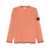 Stone Island Stone Island Mock Sweater Sweater Vanisé Full Rib In Rws Wool ORANGE