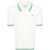 Casablanca Casablanca Polo Shirt With Logo Plaque WHITE