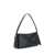 COPERNI Coperni Belt Baguette Leather Shoulder Bag Black