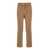 DRÔLE DE MONSIEUR 'Le Pantalon Droit' Brown Pants With Elastic Drawstring Waist In Wool Blend Man BROWN