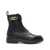 EA7 Ea7 Emporio Armani Leather Boots Black