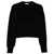 Elisabetta Franchi Elisabetta Franchi Viscose Crew-Neck Sweatshirt Black