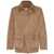 Brunello Cucinelli Brunello Cucinelli Suede Shearling Field Jacket Beige