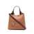 TOD'S Tod'S Light Brown Leather Handle Bag KENIA