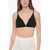 UGG Solid Color Francis Triangle Bra With Logoed Band Black