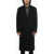 Valentino Garavani Single-Breasted Wool Coat With Flap Pockets Black