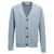 Marni Wool cardigan Light Blue