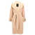 Elisabetta Franchi Fur-effect coat Pink