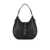 Elisabetta Franchi ELISABETTA FRANCHI BLACK ZIPPED SHOULDER BAG Black