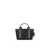 Furla FURLA PIUMA MINI COLORBLOCK BLACK VETIVER CROSSBODY BAG Black