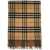 Burberry Reversible Cashmere Check Scarf SAND/BISON