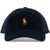 Ralph Lauren Velvet Ribbed Baseball Cap With Nine AVIATOR NAVY