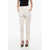 P.A.R.O.S.H. Straight-Fit Pants With Cuffed Hem White