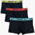 Nike Solid Color 3 Pairs Of Shorty Set With Waist Band Black