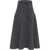 NORMA KAMALI Midi skirt 'Grace' Grey